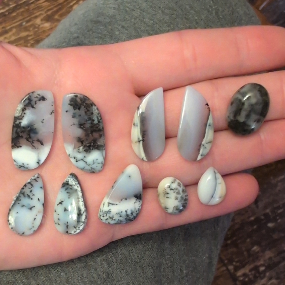Dendritic Agate Stones